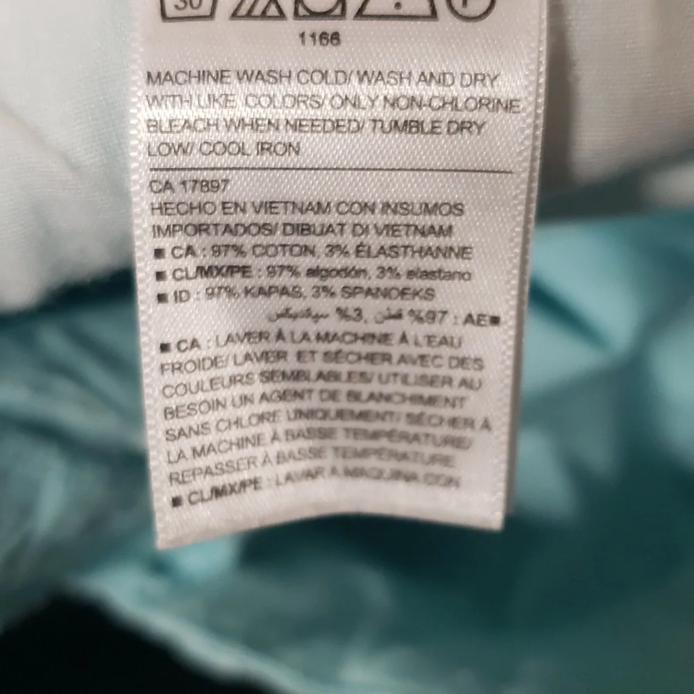 Old Navy Light Blue Cotton Shorts Size 22